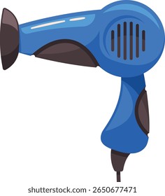 Secador de cabelo acessório vetor ilustração