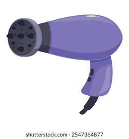 Hair dryer blowing hot air, ideal for hairdressers and beauty salons