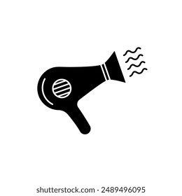 hair dryer concept line icon. Simple element illustration. hair dryer concept outline symbol design