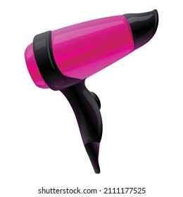 Hair dryer diffuser icon cartoon vector. Dry blower. Drier diffuser