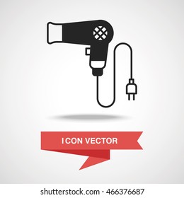 Hair dryer icon