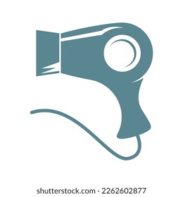 Hair dryer icon design illustration