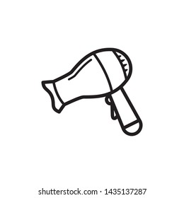 Hair dryer icon  design template. Vector EPS 10