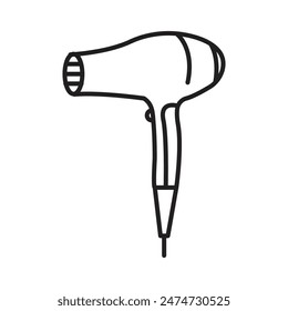 Hair Dryer Icon Ideal for Hair Styling and Beauty Tools