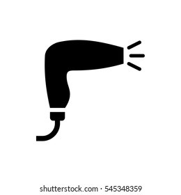 hair dryer icon illustration isolated vector