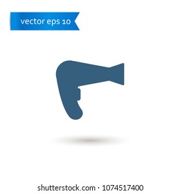 hair dryer. hair dryer icon. sign design. Vector EPS 10.