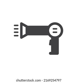 Hair Dryer Icon Sign Symbol Vector