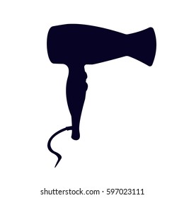 Hair dryer icon vector