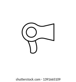 hair dryer icon vector illustration