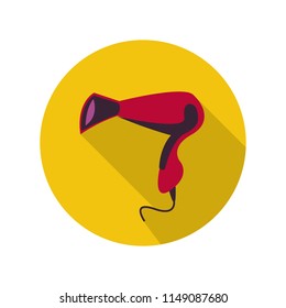 Hair dryer icon.Cartoon style.Vector illustration.