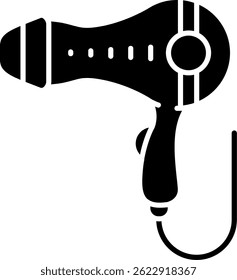 Secador de cabelo Linha vetor Ícone Design