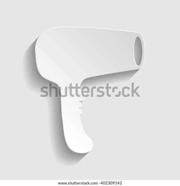 Hair Dryer Sign Stock Vector (Royalty Free) 402309142