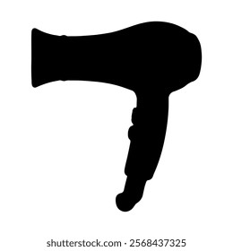 Hair dryer silhouette vector icon sign symbol illustration design.