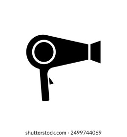 hair dryer - simple vector illustration