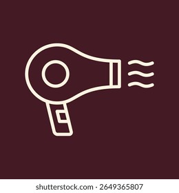 Hair Dryer trendy vector art design usable amazing colorful useful illustration.eps
