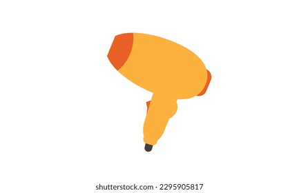 Hair dryer used to style hair beautifully.