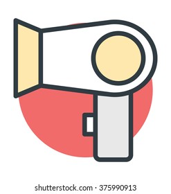 Hair Dryer Vector Icon