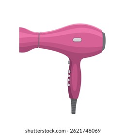 secador de cabelo vetor ilustração design plano