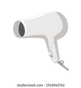 Hair Dryer Vector Illustration. Home Appliances.