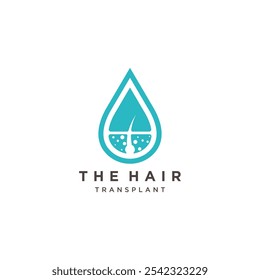 Hair epidermis icon vector logo design with creative concept Premium Vector