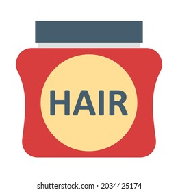 Hair Gel Color Vector Illustration 