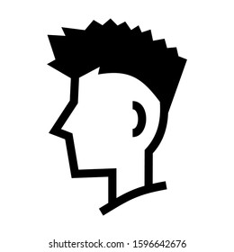 hair gel icon isolated sign symbol vector illustration - high quality black style vector icons
