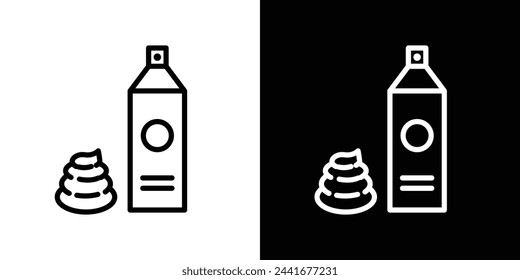 Hair Grooming Mousse Icons. Men's Hair Care and Beard Styling Products.