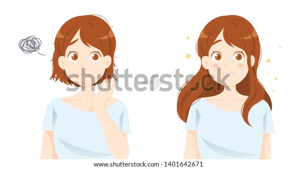 Hair Growth Thinning Hair Treatment Before Stock Image Download Now