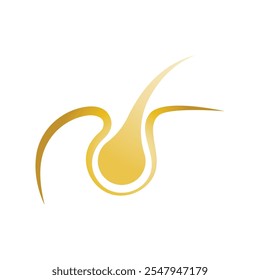 hair health care  logo template icon illustration design 