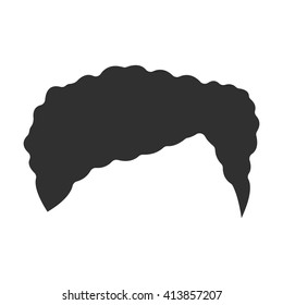 Hair icon. 