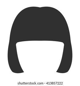 Hair icon. 