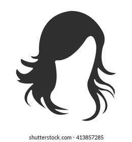 Hair icon. 