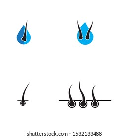 hair icon vector illustration design logo template