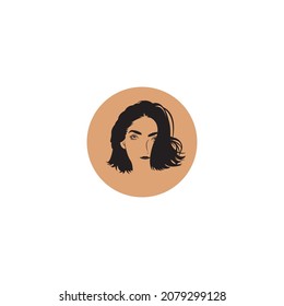 Hair icon vector illustration symple design.