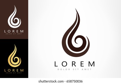 hair product logos