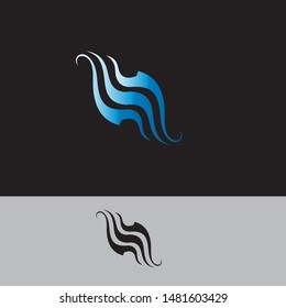 hair logo icon design template. 