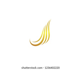 Hair logo template