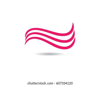 Hair logo template