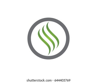 Hair logo template