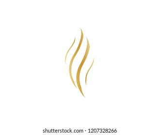 Hair logo template vector icon illustration design
