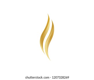 Hair logo template vector icon illustration design
