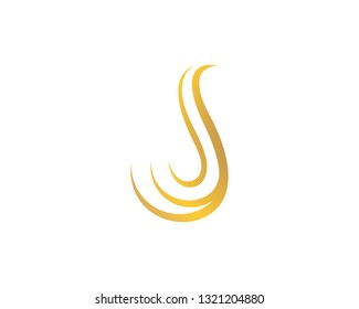 Hair logo template vector icon illustration design