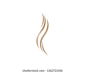 Hair logo template vector icon illustration design