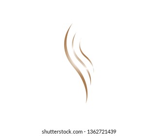 Hair logo template vector icon illustration design