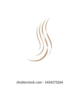 Hair logo template vector icon illustration design