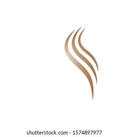 Hair logo template vector icon illustration design