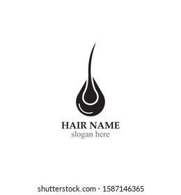 Hair Treatments Icon Illustration Template Design Stock Vector (Royalty ...