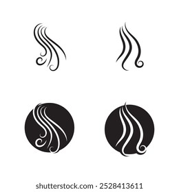 Hair Logo Vector Art  Icons  and Graphics