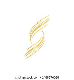Hair logo vector icon illustration