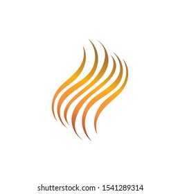 hair logo vector illustration design